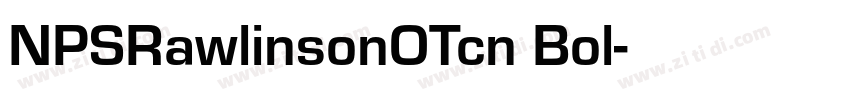 NPSRawlinsonOTcn Bol字体转换